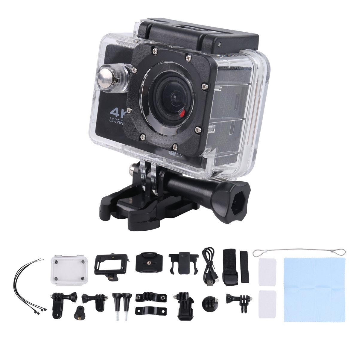 كاميرا أكشن N86R EK7000 بدقة 4 - مراجعة Underwater Camera وسعره