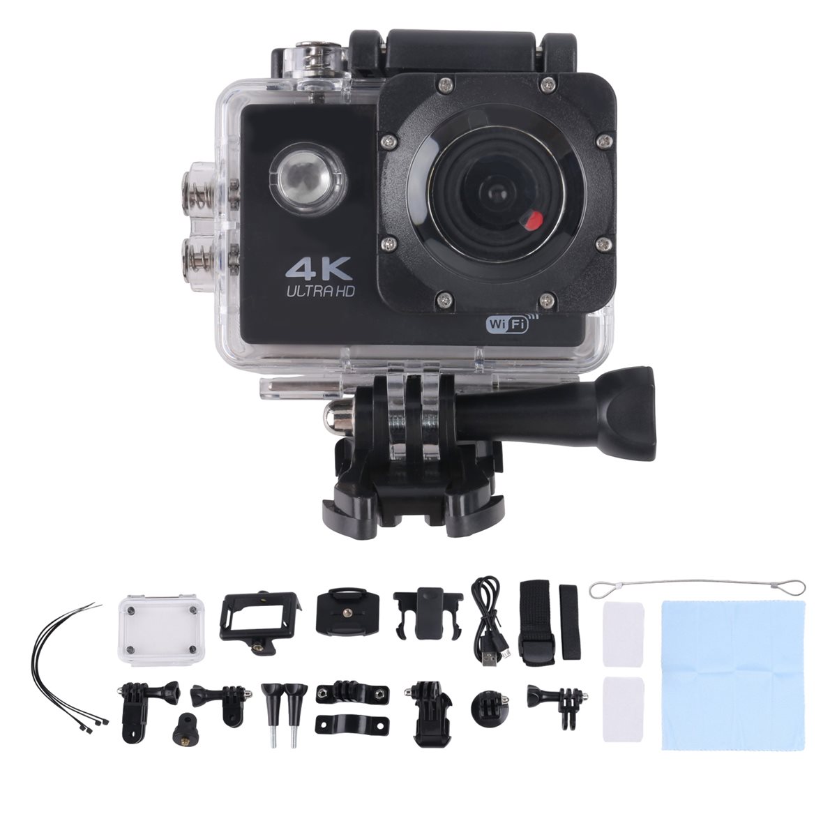 كاميرا أكشن N86R EK7000 بدقة 4 - مراجعة Underwater Camera وسعره