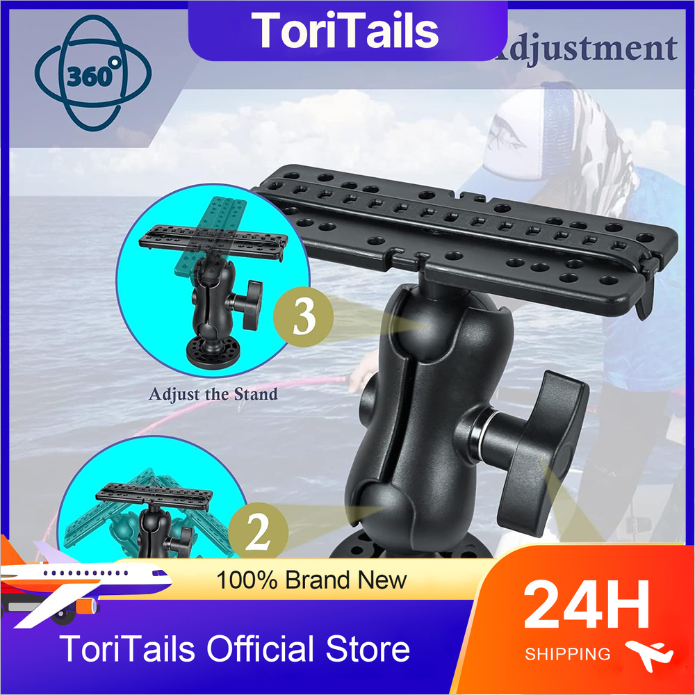 قاعدة تثبيت كروية دوارة 360 در - مراجعة Fish Finder Mount وسعره